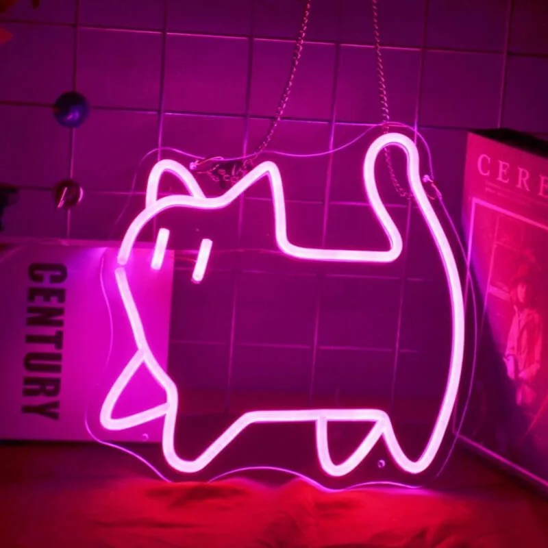 Cat Neon Signs LED Neon Light sign for Bedroom Wall Decor for USB Power Night Light Beer Cool Suitable for Man Cave Decoration
Cat Neon Signs LED Neon Light sign for Bedroom Wall Decor for USB Power Night Light Beer Cool Suitable for Man Cave Decoration