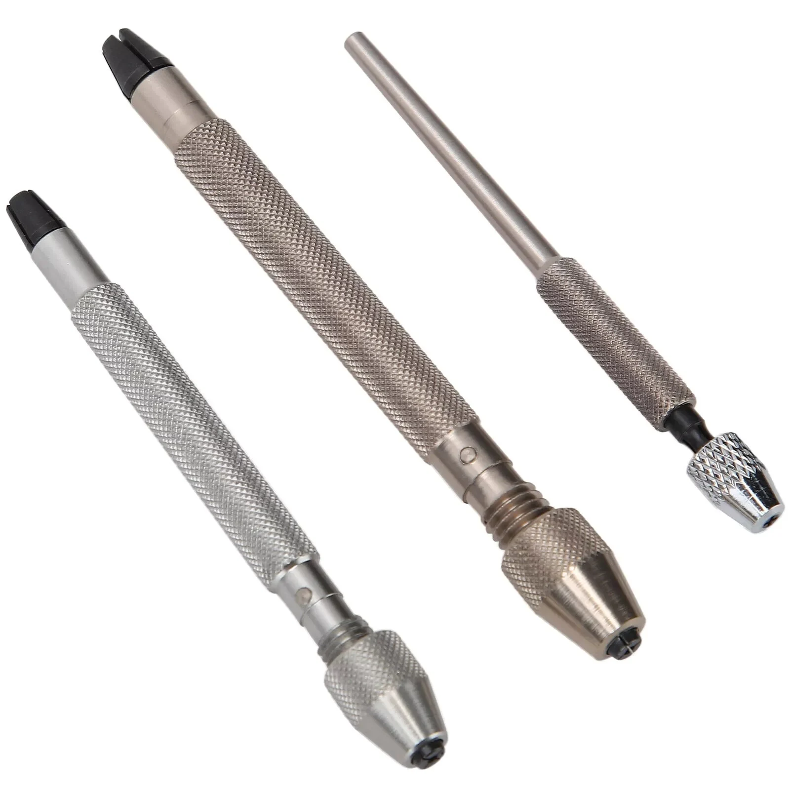 3Pcs/Set Aluminum Alloy Rotary Pin Vise Screwdriver Hand Drill Chuck Watch Repair Tool Watchmaker Jewelry Punching Hand tools
3Pcs/Set Aluminum Alloy Rotary Pin Vise Screwdriver Hand Drill Chuck Watch Repair Tool Watchmaker Jewelry Punching Hand tools