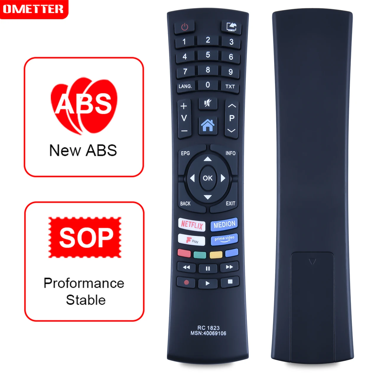 RC1823 40069106 40068557 Remote Control FOR Medion RC1818 RC1822 MD31420 MD31382.MD31420.MD31421.MD31422.MD31423.MD31424 TV
RC1823 40069106 40068557 Remote Control FOR Medion RC1818 RC1822 MD31420 MD31382.MD31420.MD31421.MD31422.MD31423.MD31424 TV