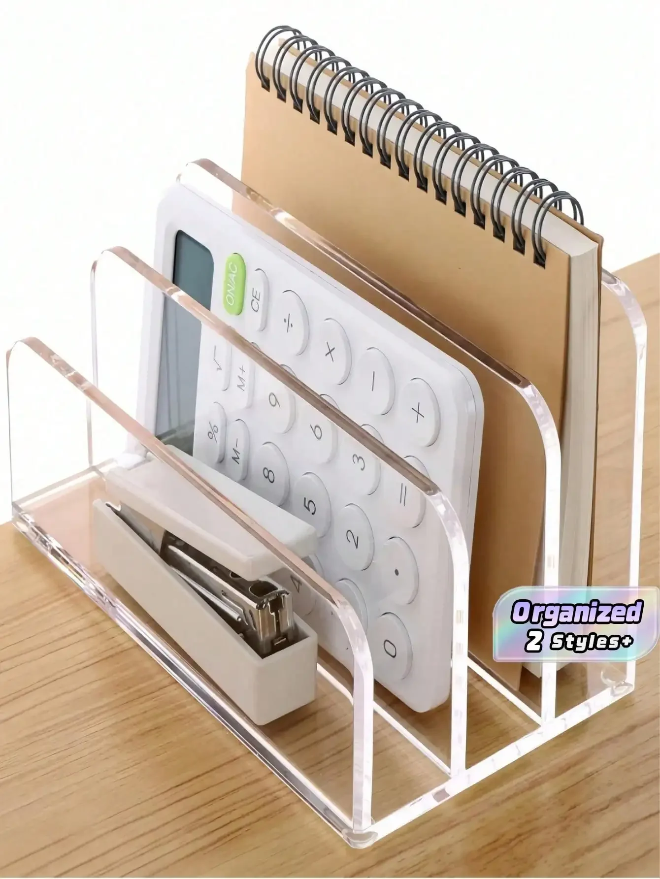 1Pc Acrylic File Folder, Desk File Organizer | Acrylic Desktop Organizer, File Folder Rack, Mail Sorter, File Holder, Magazine D
1Pc Acrylic File Folder, Desk File Organizer | Acrylic Desktop Organizer, File Folder Rack, Mail Sorter, File Holder, Magazine D