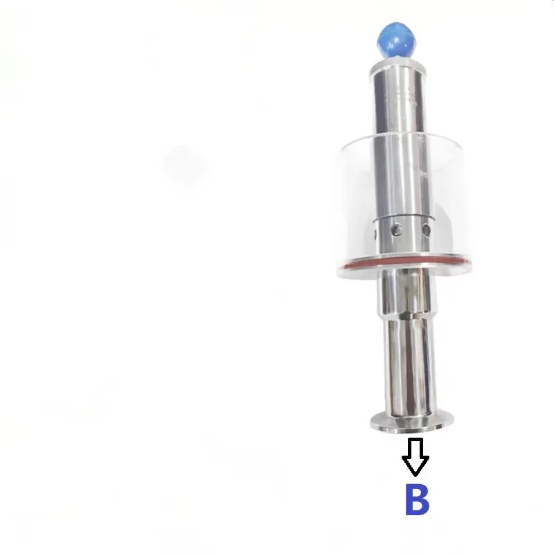 Stainless Steel Tri-Clamp Adjustable Safety Pressure Valve OD50.5 Φ32mm 0.2-2.2 Bar For Beer Brewing Distillation Equipment
Stainless Steel Tri-Clamp Adjustable Safety Pressure Valve OD50.5 Φ32mm 0.2-2.2 Bar For Beer Brewing Distillation Equipment