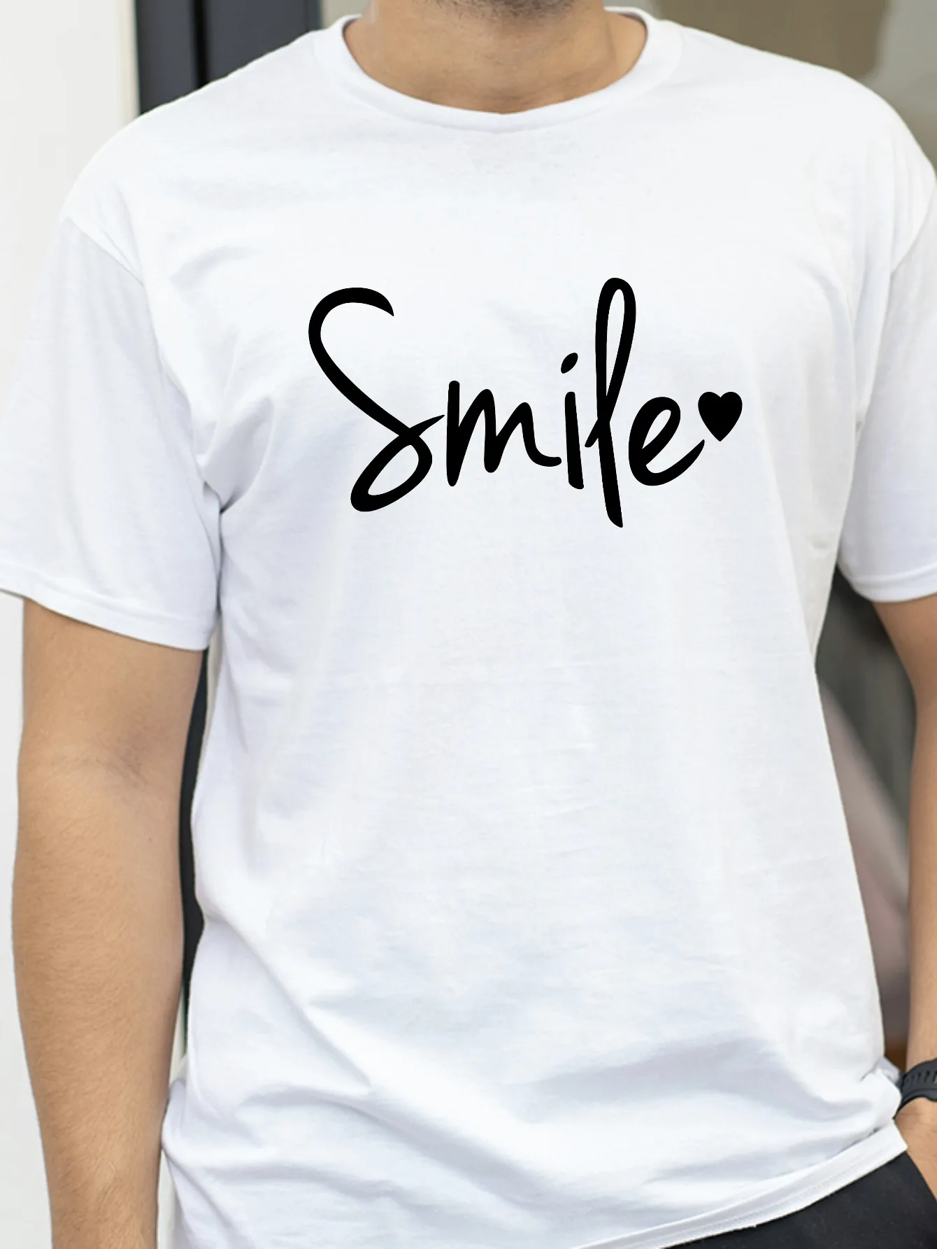 Smile Heart Print Women T Shirt Short Sleeve O Neck Loose Women Tshirt Ladies Tee Shirt Tops Clothes
Smile Heart Print Women T Shirt Short Sleeve O Neck Loose Women Tshirt Ladies Tee Shirt Tops Clothes