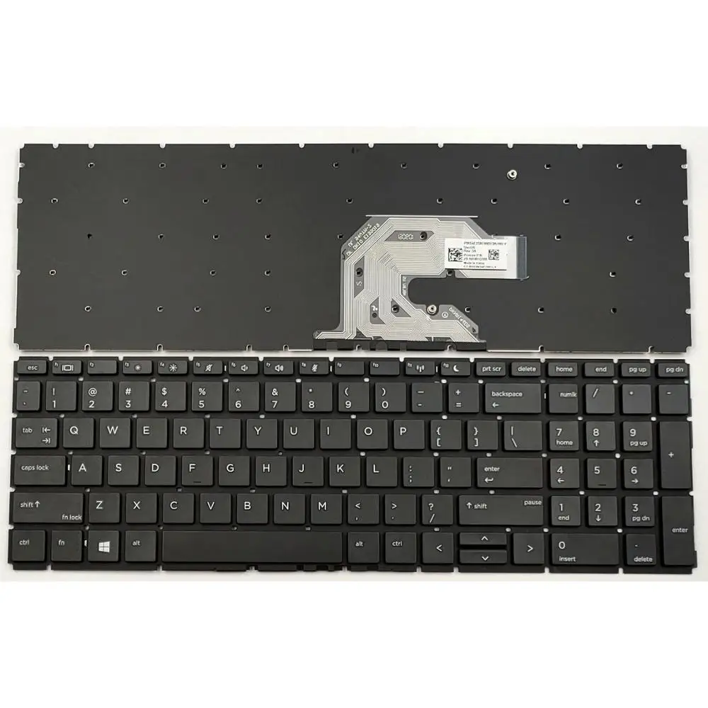 New For HP ProBook 450 G6 455 G6 455R G6 Series Laptop Keyboard US Black Without Frame
New For HP ProBook 450 G6 455 G6 455R G6 Series Laptop Keyboard US Black Without Frame
