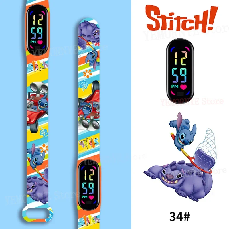 Disney Stitch Digital Kids' Watches Anime Figures LED Touch Luminous kids Sport Wristband Waterproof Digital Watch Birthday Toy
Disney Stitch Digital Kids' Watches Anime Figures LED Touch Luminous kids Sport Wristband Waterproof Digital Watch Birthday Toy