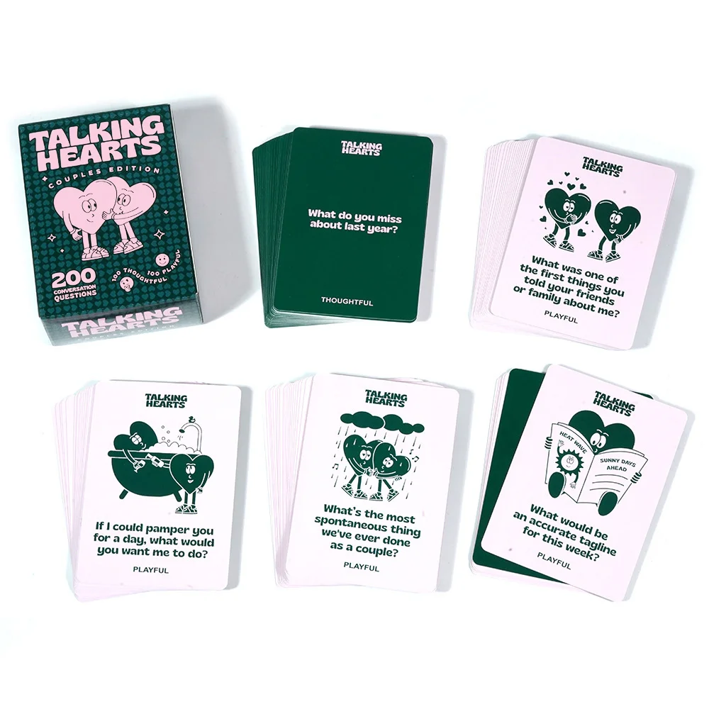 Couple Card Game Couple Fun Interactive Card Games Board Game for Date Nights & Travel Adventures Valentines Gift for Couples
Couple Card Game Couple Fun Interactive Card Games Board Game for Date Nights & Travel Adventures Valentines Gift for Couples