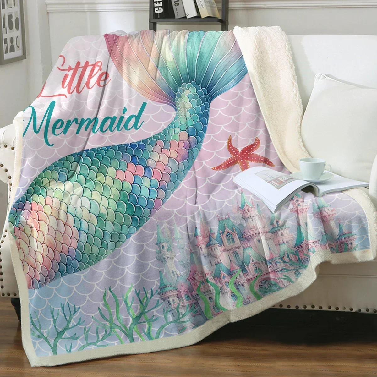3d Print Baby Blanket Fish Scale Mermaid Fantasy Coral Fleece Castle Babes Carpet Soft & Breathable Sherpa Blankets Bed Cover
3d Print Baby Blanket Fish Scale Mermaid Fantasy Coral Fleece Castle Babes Carpet Soft & Breathable Sherpa Blankets Bed Cover