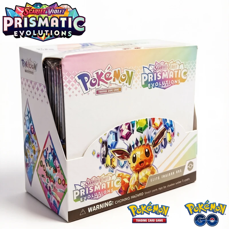 SCARLET VIOLE 360Pcs Pokemon Card Prismatic Evolutions English Version Pokemon Booster Battle Transaction Card
SCARLET VIOLE 360Pcs Pokemon Card Prismatic Evolutions English Version Pokemon Booster Battle Transaction Card