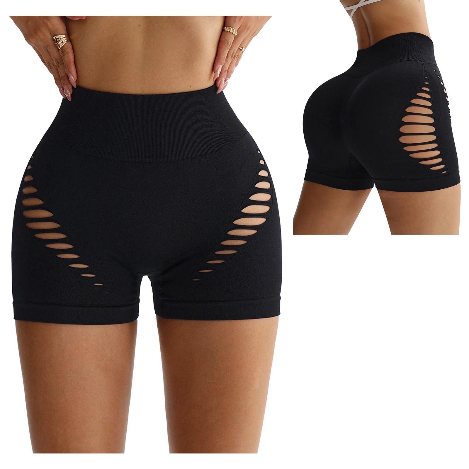 Sexy Yoga Shorts Women Active Hollow Out High Waist Stretchy Shorts Quick Dry Breathable Lightweight for Yoga Running
Sexy Yoga Shorts Women Active Hollow Out High Waist Stretchy Shorts Quick Dry Breathable Lightweight for Yoga Running