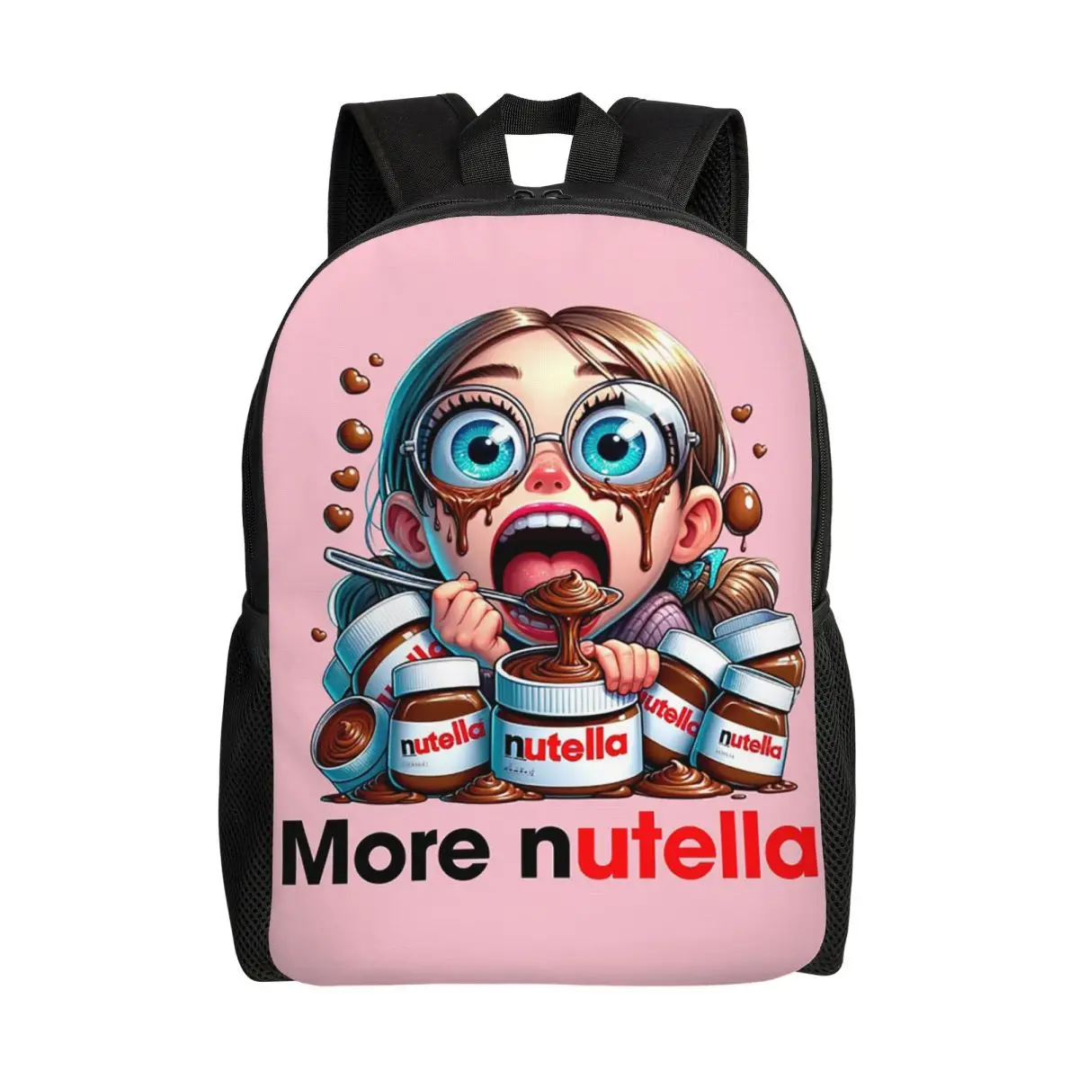 Custom More Nutellas Please Travel Backpack Women Men School Laptop Bookbag Chocolate Jar College Student Daypack Bags
Custom More Nutellas Please Travel Backpack Women Men School Laptop Bookbag Chocolate Jar College Student Daypack Bags
