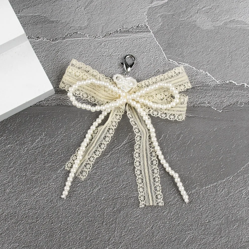 Y2K Lace Bow Keychain Pearl Removable Shoe Flower Accessories Aesthetic Heart Pendant Bag Pendant Accessories Key Ring
Y2K Lace Bow Keychain Pearl Removable Shoe Flower Accessories Aesthetic Heart Pendant Bag Pendant Accessories Key Ring