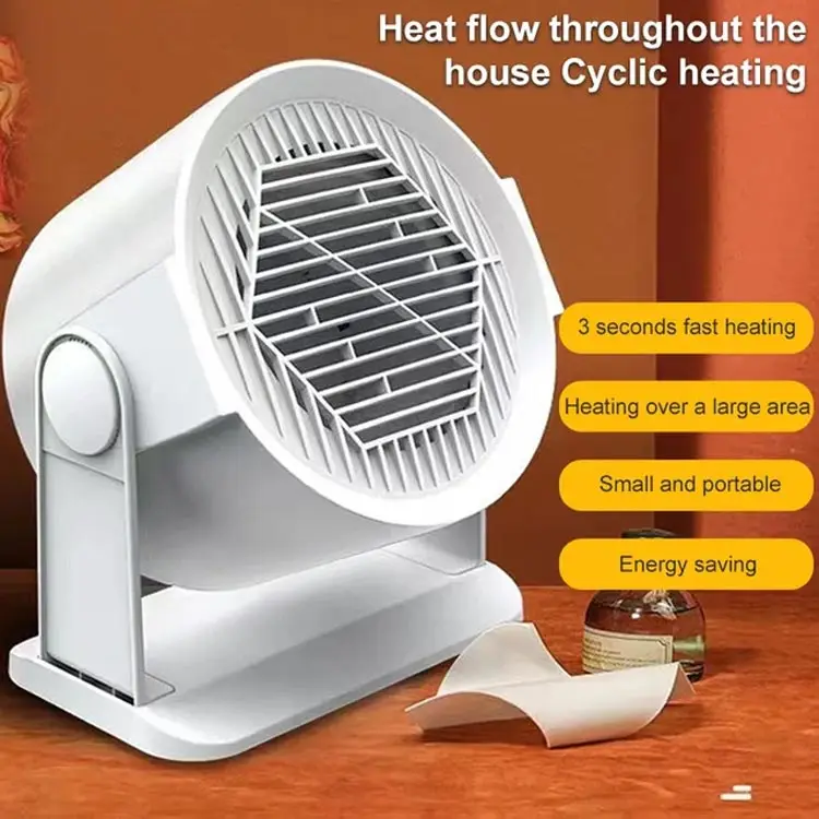 400W Electric Heater Heating Fans Mini Small Portable Heater Hot Air Blower Desktop Space Heater for Home Desktop Office
400W Electric Heater Heating Fans Mini Small Portable Heater Hot Air Blower Desktop Space Heater for Home Desktop Office