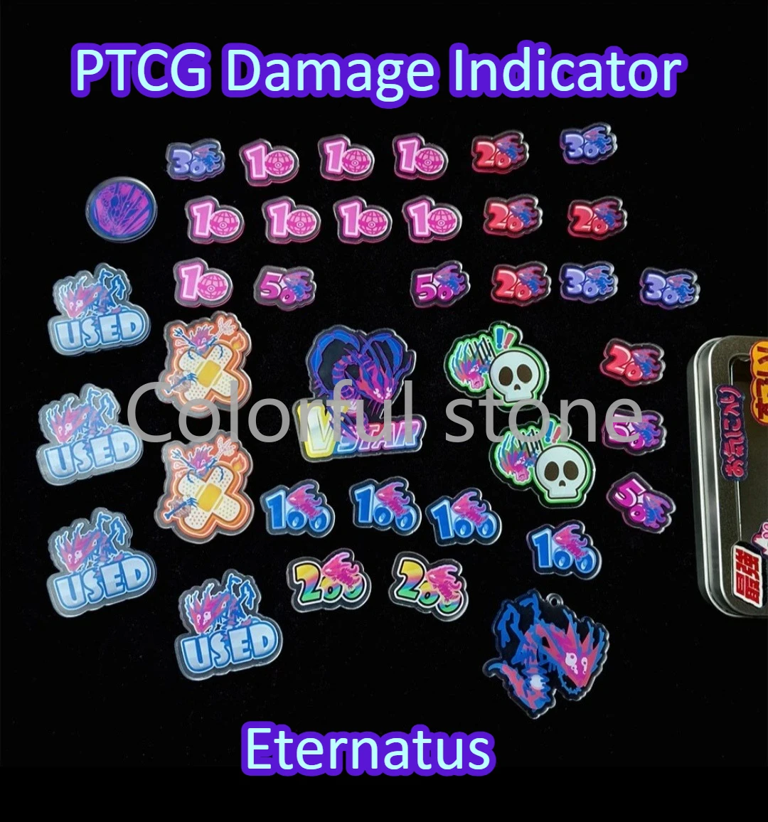 PTCG Pokemon Match Scoring Damage Counter Damage Indicator Eternatus Used Board GX Vstar Borad Role-playing Game Acrylic Gift
PTCG Pokemon Match Scoring Damage Counter Damage Indicator Eternatus Used Board GX Vstar Borad Role-playing Game Acrylic Gift