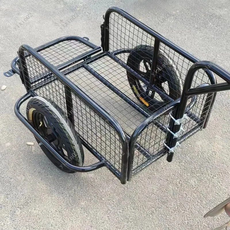 Durable Motorcycle Bike Cargo Trailer, Lightweight Outdoor Transport Cart for Travel Use
Durable Motorcycle Bike Cargo Trailer, Lightweight Outdoor Transport Cart for Travel Use