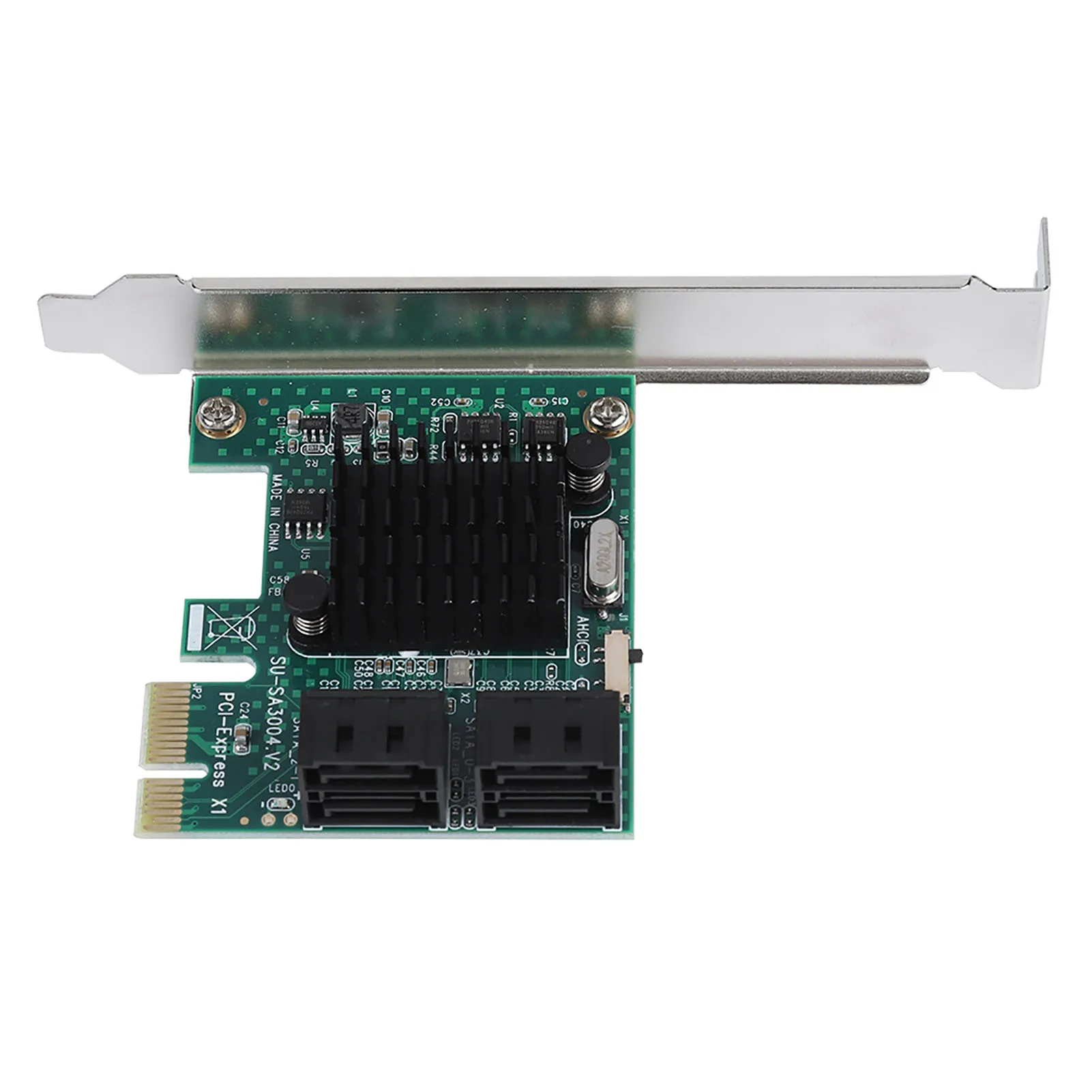 ZK40 Карта расширения SATA 3.0 4-портовый адаптер карты контроллера расширения PCIE-SATA 3.0 6G
ZK40 Карта расширения SATA 3.0 4-портовый адаптер карты контроллера расширения PCIE-SATA 3.0 6G