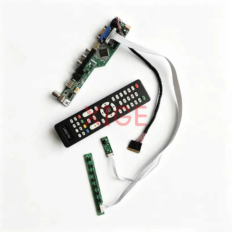 Controller Board Fit B133XW04 B133XW01 B133XW03 B133XW02 Laptop Display Screen LVDS-40 Pin 1366x768 USB+AV+VGA+HDMI 1366*768 Kit
Controller Board Fit B133XW04 B133XW01 B133XW03 B133XW02 Laptop Display Screen LVDS-40 Pin 1366x768 USB+AV+VGA+HDMI 1366*768 Kit