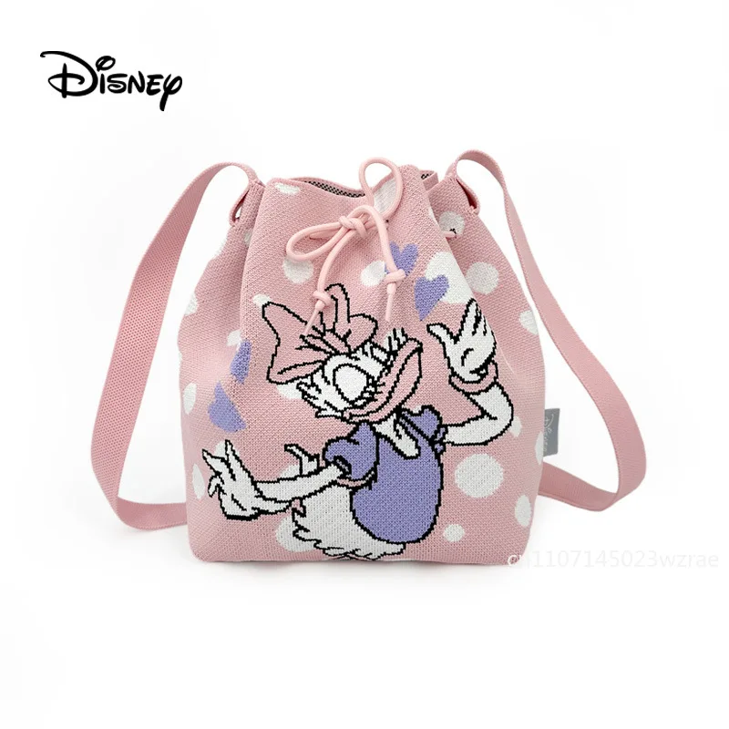 Disney Daisy New Women's Handbag Luxury Brand Original Women's Shoulder Bag Knitted Embroidery Casual Drawstring Women's Bag
Disney Daisy New Women's Handbag Luxury Brand Original Women's Shoulder Bag Knitted Embroidery Casual Drawstring Women's Bag