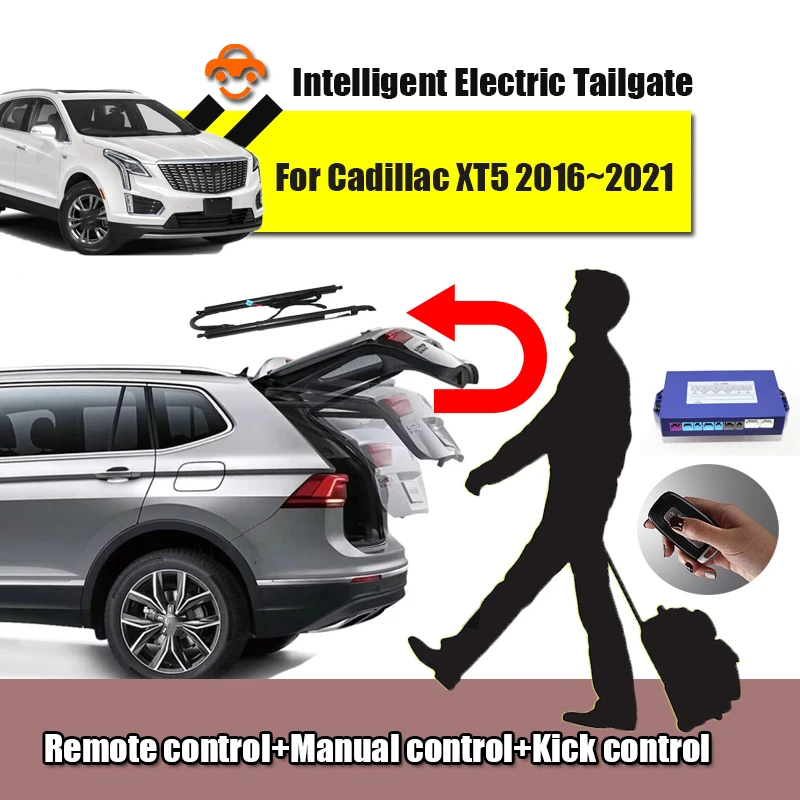 Car Power Trunk Lift Electric Hatch Tailgate Strut Auto Rear Door Actuator For Cadillac XT5 2016~2021 Key Control
Car Power Trunk Lift Electric Hatch Tailgate Strut Auto Rear Door Actuator For Cadillac XT5 2016~2021 Key Control