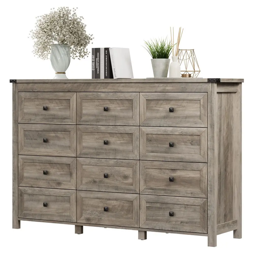 for Bedroom with 12 Drawers, Farmhouse Wood Chest of Drawers, Wide TV Stand Closet Storage Furniture with Metal Handle, Modern
for Bedroom with 12 Drawers, Farmhouse Wood Chest of Drawers, Wide TV Stand Closet Storage Furniture with Metal Handle, Modern