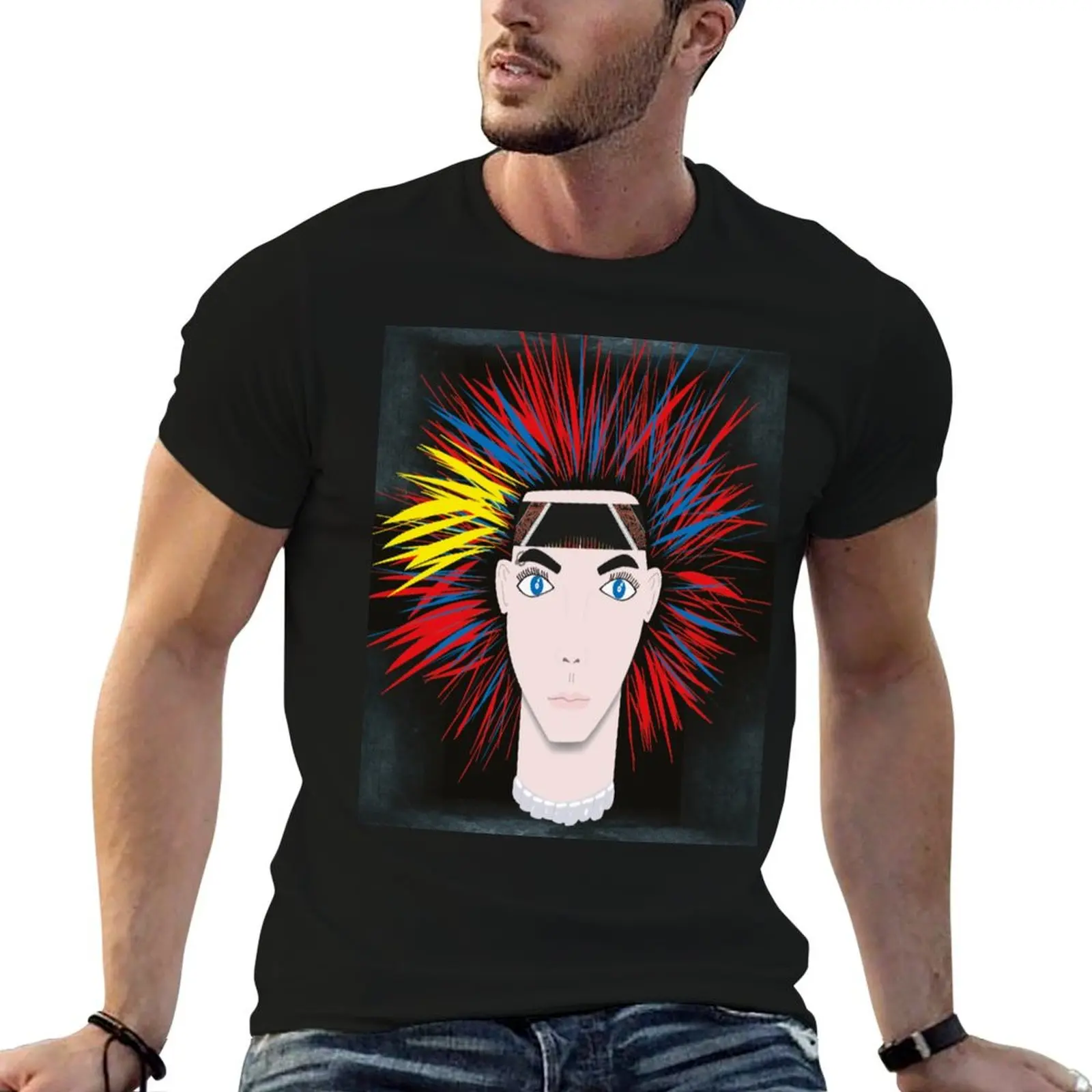 Bil Kaulitz, Tokio Hotel Illustration T-Shirt graphic t shirts anime figures plain mens funny t shirts
Bil Kaulitz, Tokio Hotel Illustration T-Shirt graphic t shirts anime figures plain mens funny t shirts