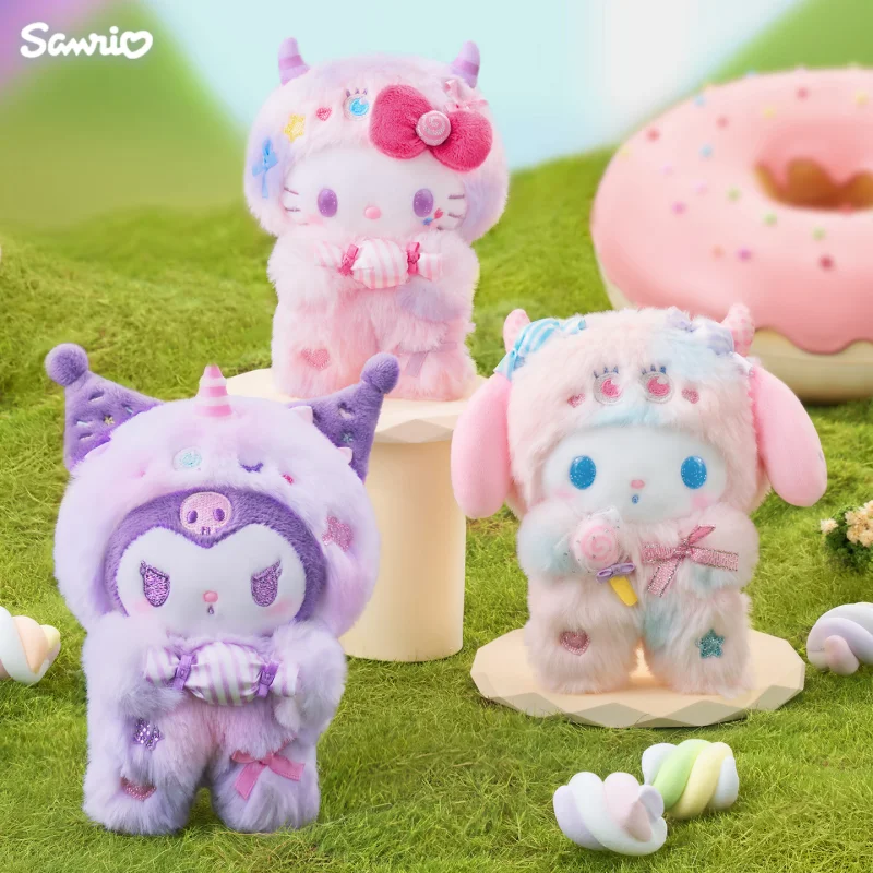 Sanrio Candy Monster Series Pendant Cute Soft Stuffed Cartoon Hanging Ornament For Bag Decor Hello Kitty My Melody Kuromi
Sanrio Candy Monster Series Pendant Cute Soft Stuffed Cartoon Hanging Ornament For Bag Decor Hello Kitty My Melody Kuromi