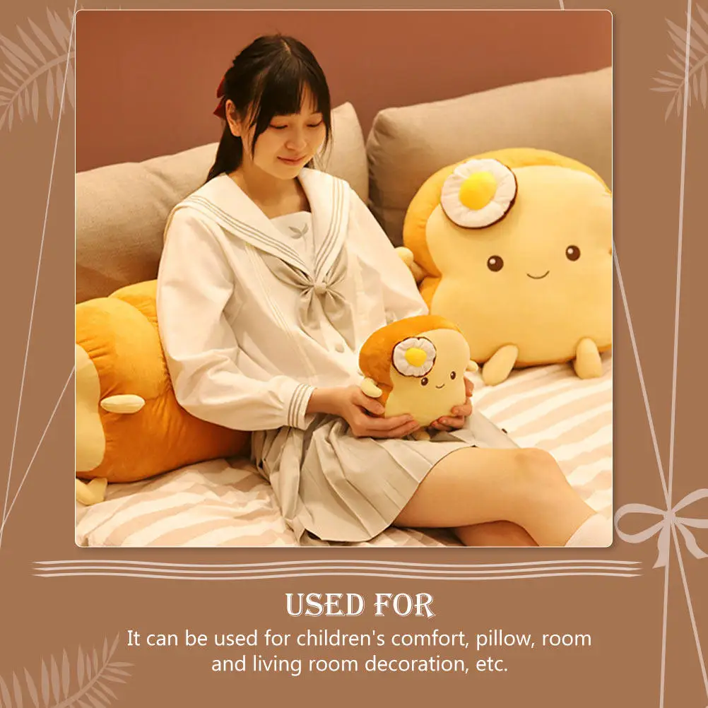 Soft Stuffed Food Comfort Toy Baby Bread Design Adornment Kid Toys Cute Ornaments
Soft Stuffed Food Comfort Toy Baby Bread Design Adornment Kid Toys Cute Ornaments