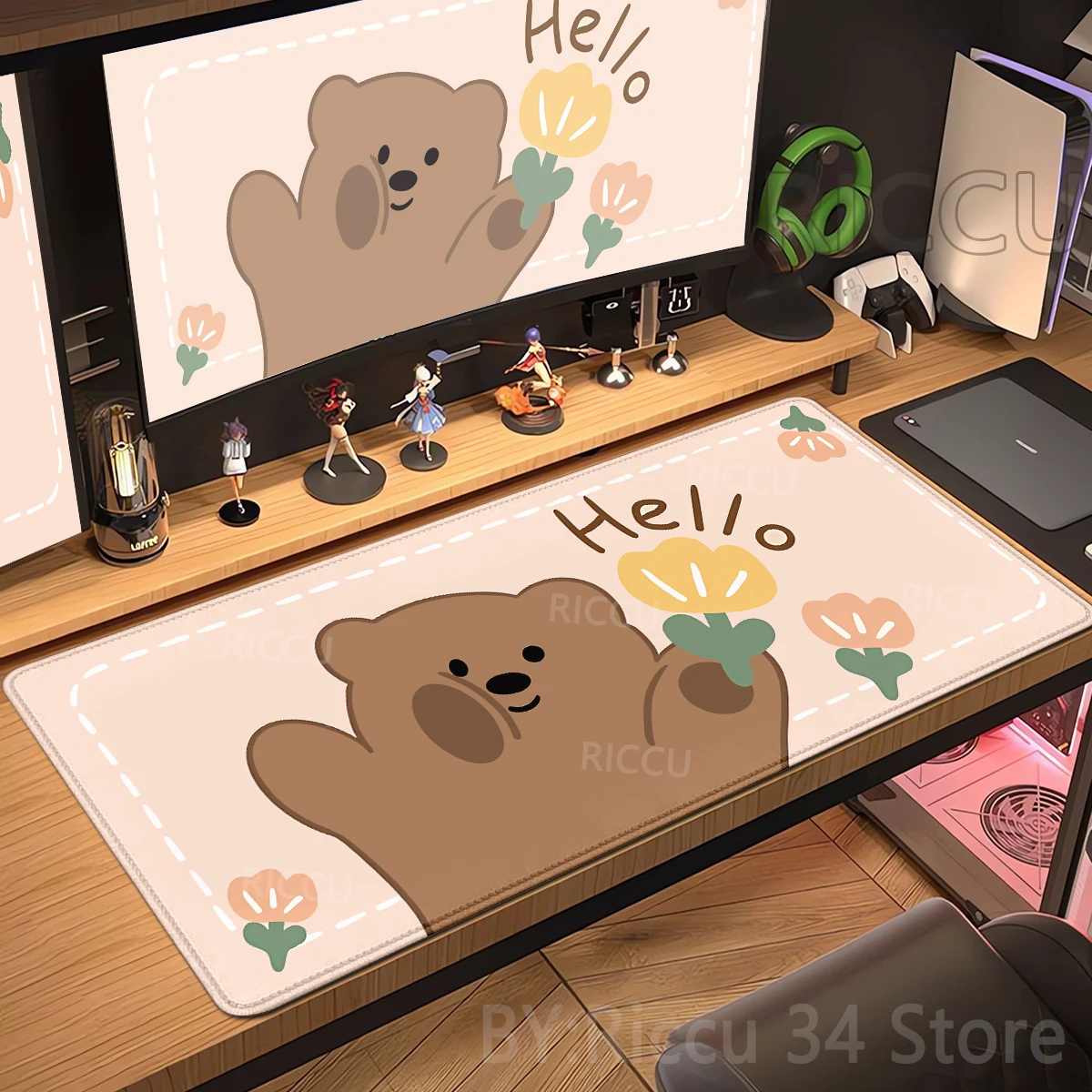 Original Mouse Pad Cute Bear Mousepad 400x900cm Large PC Keyboard Mats Pretty Flower Desk Mat Company Desk Pad For Gift Mousepad
Original Mouse Pad Cute Bear Mousepad 400x900cm Large PC Keyboard Mats Pretty Flower Desk Mat Company Desk Pad For Gift Mousepad