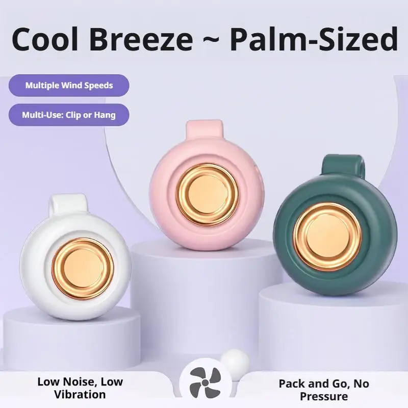 New Mini Portable Clip Fan Handheld Fan Waist Hanging Leafless Fan Small Whirlwind Fan For Daily Outdoor Travel Camping
New Mini Portable Clip Fan Handheld Fan Waist Hanging Leafless Fan Small Whirlwind Fan For Daily Outdoor Travel Camping