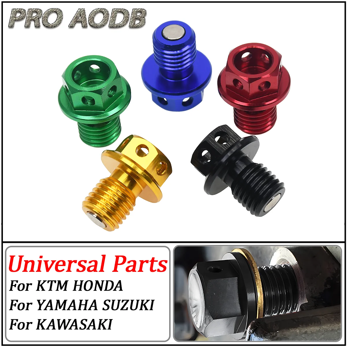 CNC Oil Drain Plug Bolt For KTM Yamaha Suzuki Kawasaki Honda XR CRF 50 70 80 100 CR500 CR125R CR250R CRM250 CRF250L/M
CNC Oil Drain Plug Bolt For KTM Yamaha Suzuki Kawasaki Honda XR CRF 50 70 80 100 CR500 CR125R CR250R CRM250 CRF250L/M