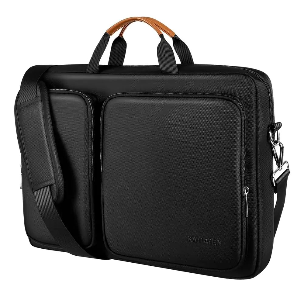 Protective Laptop Shoulder Bag,Compatible with MacBook Pro、MacBook Air,Waterproof Messenger Bag with 4 zippered compartments
Protective Laptop Shoulder Bag,Compatible with MacBook Pro、MacBook Air,Waterproof Messenger Bag with 4 zippered compartments