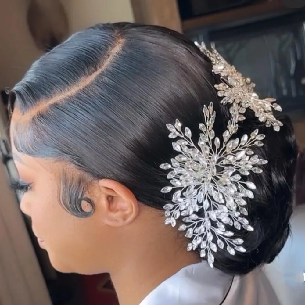 DZ088 Elegant Bride Headdress Wedding Hair Comb Bridesmaid Tiara Fashion Bridal Comb Party Headwear Rhinestone Hair Accessories
DZ088 Elegant Bride Headdress Wedding Hair Comb Bridesmaid Tiara Fashion Bridal Comb Party Headwear Rhinestone Hair Accessories