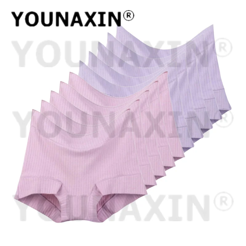 Трусики YOUNAXIN женские 10 шт., однотонные дышащие трусы с завышенной талией, нижнее белье для женщин, большие размеры (оптовая продажа)
Трусики YOUNAXIN женские 10 шт., однотонные дышащие трусы с завышенной талией, нижнее белье для женщин, большие размеры (оптовая продажа)
