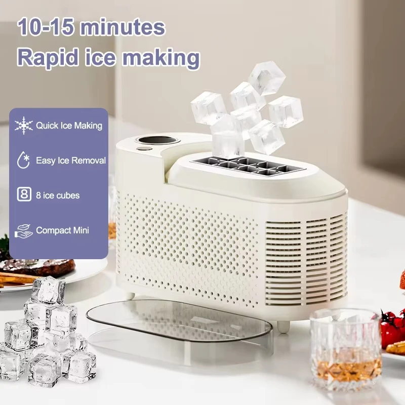 Desktop Mini Ice Cubes Maker Machine Portable Home Dormitory Camping 12V Car Ice Maker Block 110V-220V Office Automatic Desktop
Desktop Mini Ice Cubes Maker Machine Portable Home Dormitory Camping 12V Car Ice Maker Block 110V-220V Office Automatic Desktop