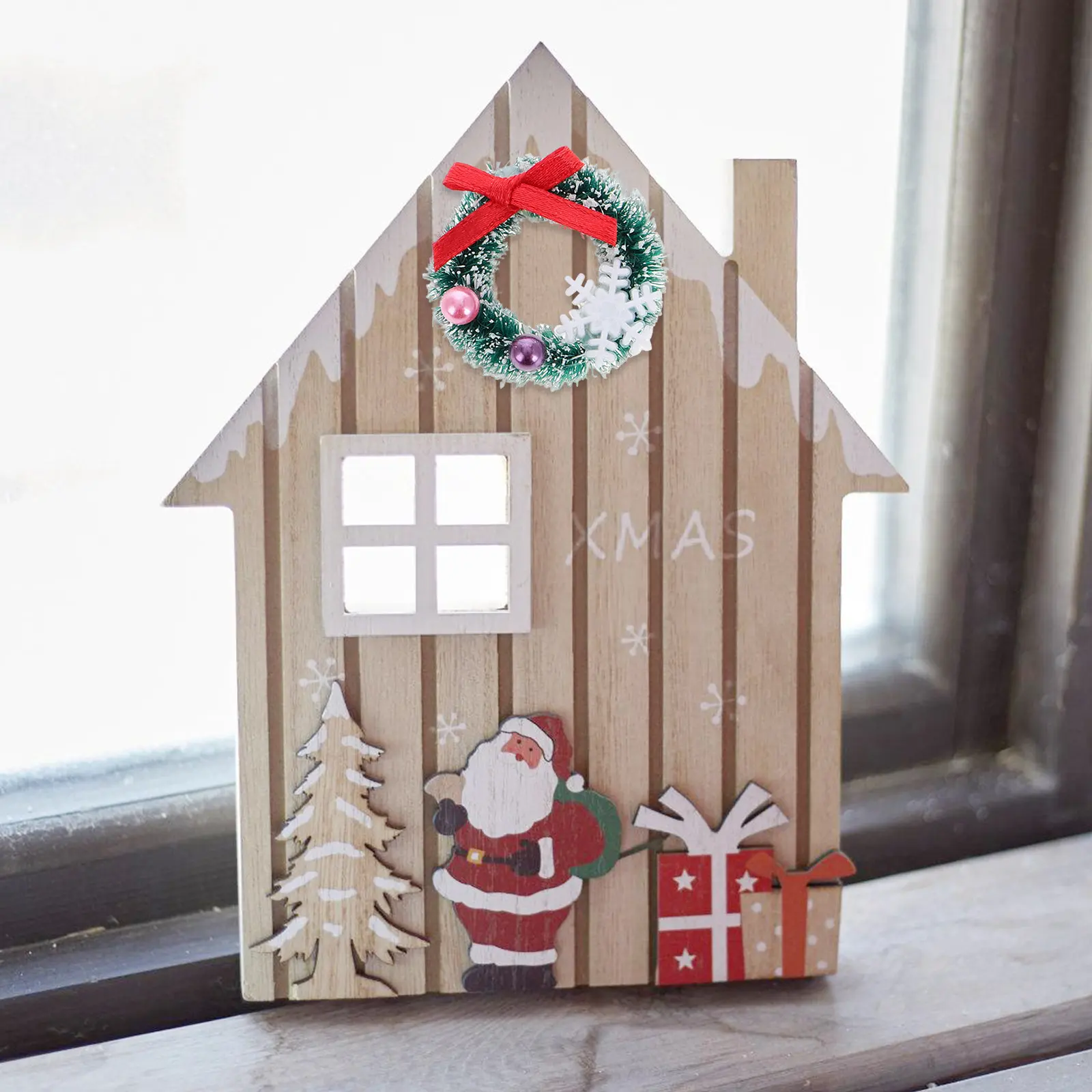 6Pcs Simulated Christmas Wreath Mini Decor Lifelike Detail for Mini House Decoration Office Desk Festive Atmosphere Xmas Hanging
6Pcs Simulated Christmas Wreath Mini Decor Lifelike Detail for Mini House Decoration Office Desk Festive Atmosphere Xmas Hanging