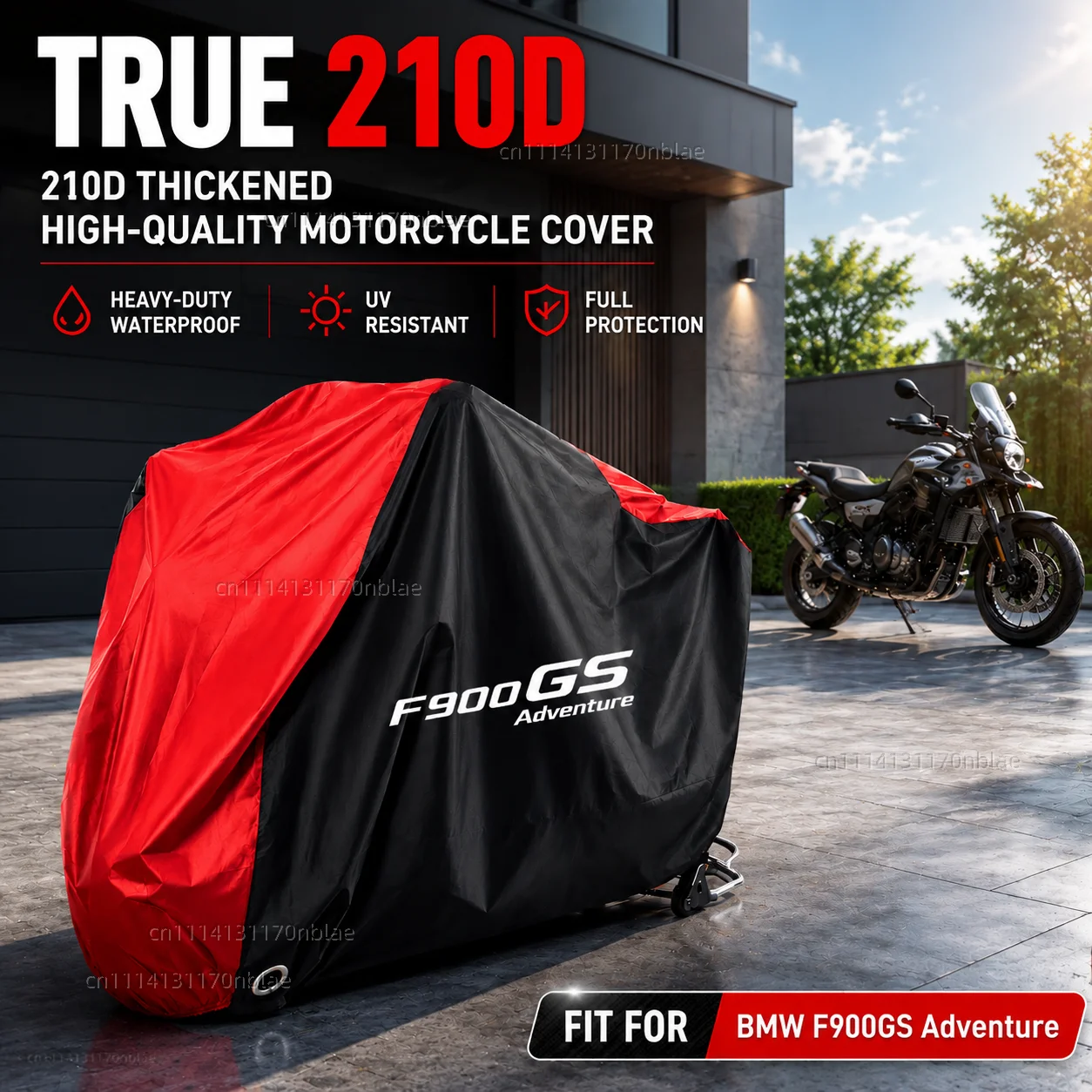 For BMW F900GS Adventure 2020-2026 210D Motorcycle Cover Waterproof All Season Dustproof UV Protection Moto Rain Cover
For BMW F900GS Adventure 2020-2026 210D Motorcycle Cover Waterproof All Season Dustproof UV Protection Moto Rain Cover