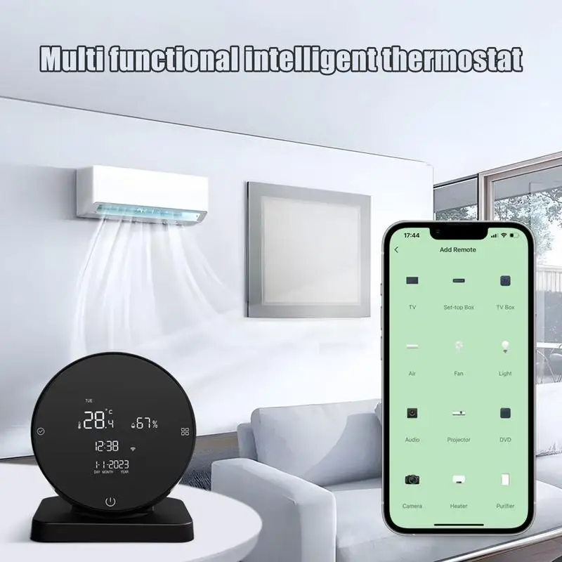Temperature Humidity Monitor Indoor Temperature Sensor Humidity Monitor Remote App Control Digital WiFi Gauge Track Device For
Temperature Humidity Monitor Indoor Temperature Sensor Humidity Monitor Remote App Control Digital WiFi Gauge Track Device For