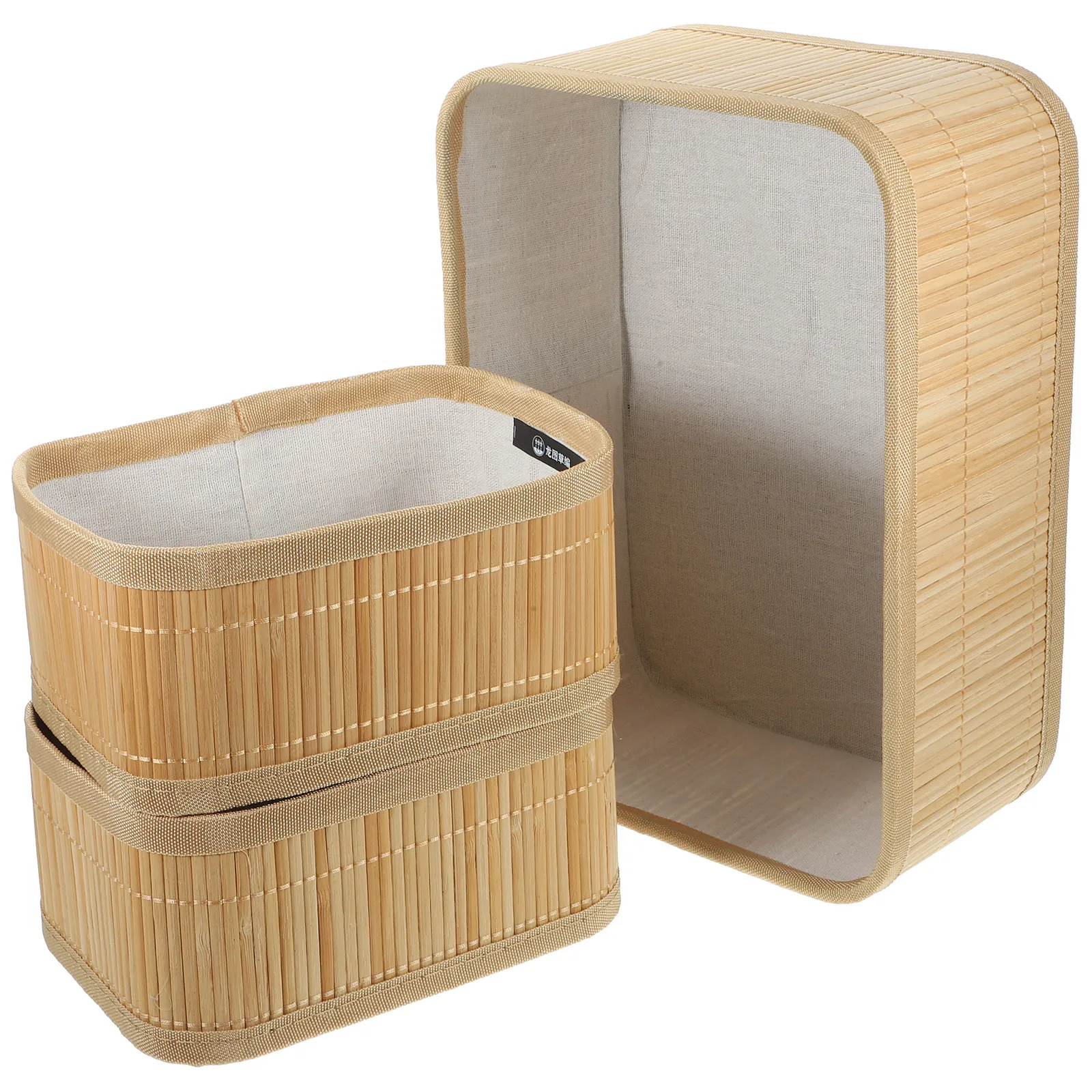 3pcs Rattan Storage Baskets Bamboo Woven Organizer for Clothes Sundries Desktop Home Multipurpose Bin Large Small Set
3pcs Rattan Storage Baskets Bamboo Woven Organizer for Clothes Sundries Desktop Home Multipurpose Bin Large Small Set