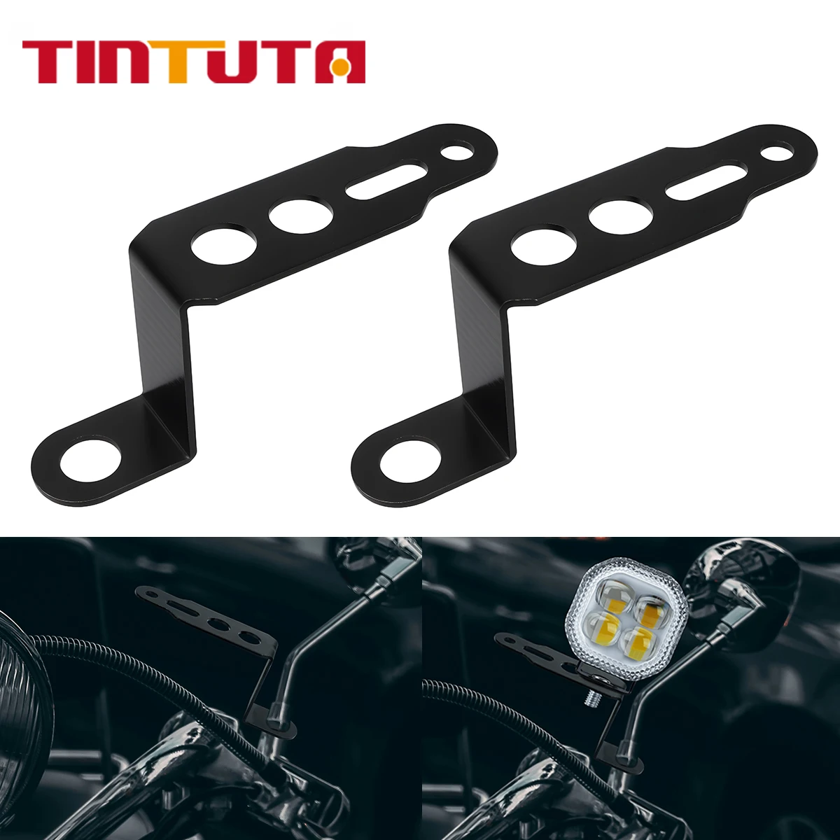 1/2pcs Motorcycle LED Spotlight Mounts Bracket Z Shaped Aluminum Alloy Rearview Mirror Headlight Extension Bracket Clip
1/2pcs Motorcycle LED Spotlight Mounts Bracket Z Shaped Aluminum Alloy Rearview Mirror Headlight Extension Bracket Clip