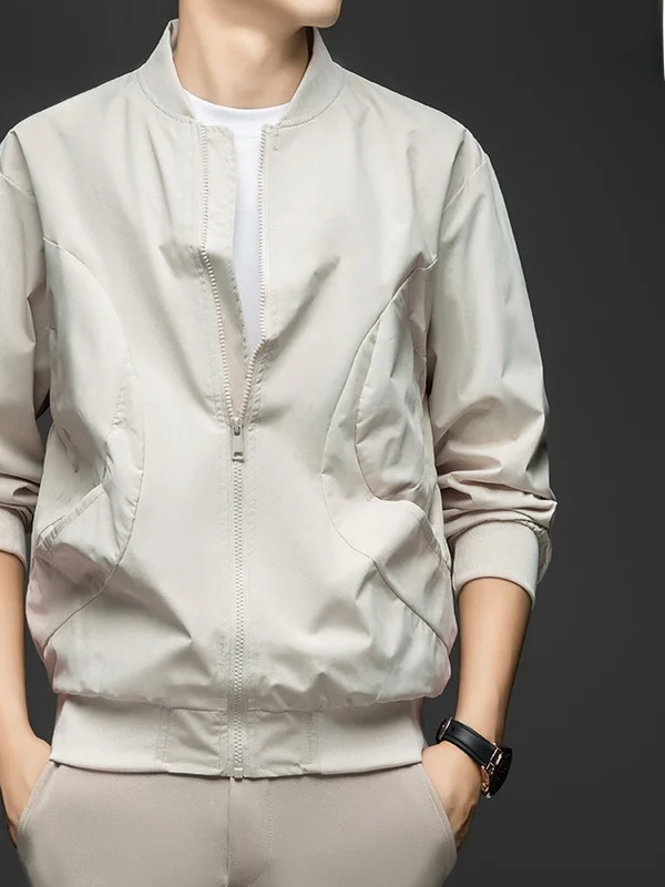 Trendy Baseball Collar Jacket Men's Casual Pilot Coat Spring Autumn New Style Polyester Nylon Composite Fiber Standard Fit
Trendy Baseball Collar Jacket Men's Casual Pilot Coat Spring Autumn New Style Polyester Nylon Composite Fiber Standard Fit