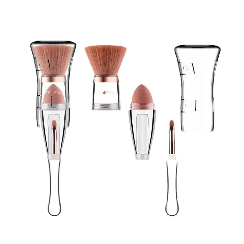 ZOREYA Manufacturer In Stock 3-In-1 Transparent Foundation Set Portable Integrated Makeup Brush
ZOREYA Manufacturer In Stock 3-In-1 Transparent Foundation Set Portable Integrated Makeup Brush