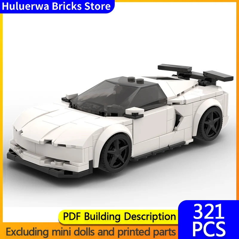 Модель скоростного гоночного автомобиля MOC, строительные кирпичи C8 Z06, верхний уровень, спортивный автомобиль, модульная технология, детские праздничные подарки, сборные игрушки
Модель скоростного гоночного автомобиля MOC, строительные кирпичи C8 Z06, верхний уровень, спортивный автомобиль, модульная технология, детские праздничные подарки, сборные игрушки