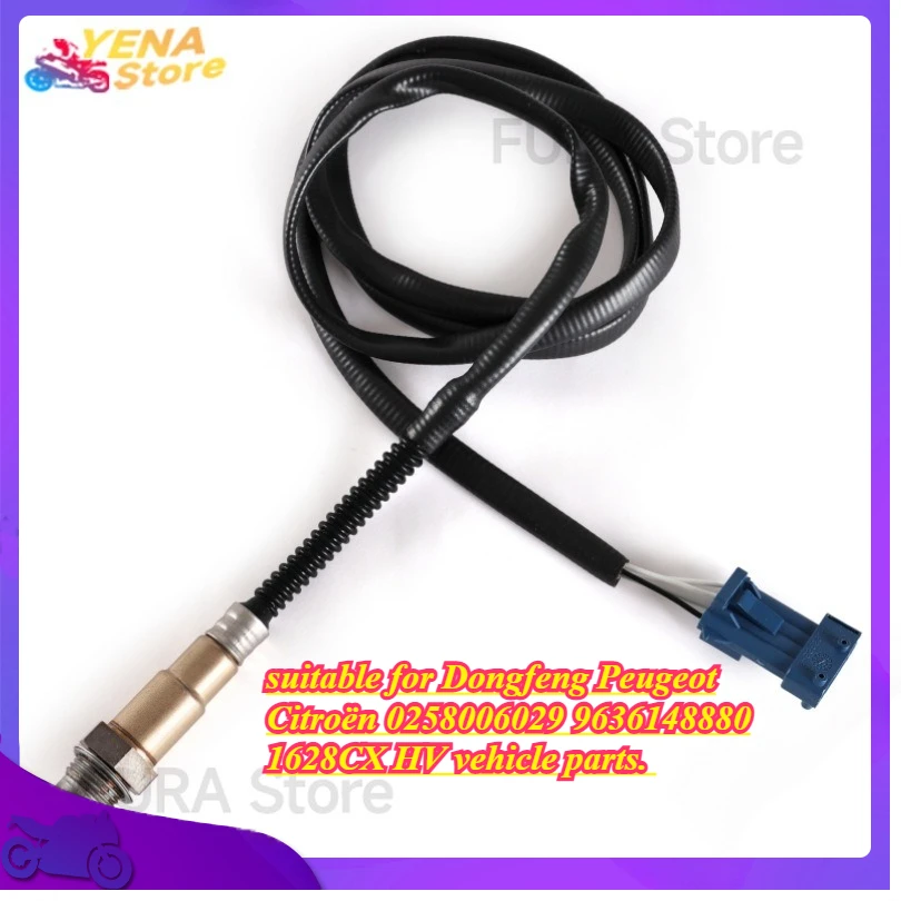 New rear oxygen sensor is suitable for Dongfeng Peugeot Citroën 0258006029 9636148880 1628CX HV vehicle parts.
New rear oxygen sensor is suitable for Dongfeng Peugeot Citroën 0258006029 9636148880 1628CX HV vehicle parts.