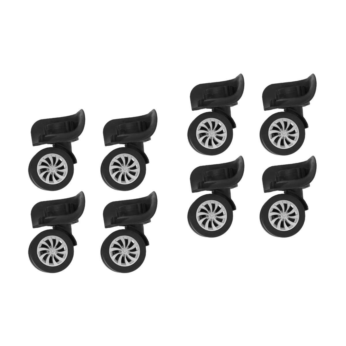Set of 2 Universal Wheel Carrier Wheels Caster Duffle Bag for Travel Swivel Suitcase Parts
Set of 2 Universal Wheel Carrier Wheels Caster Duffle Bag for Travel Swivel Suitcase Parts