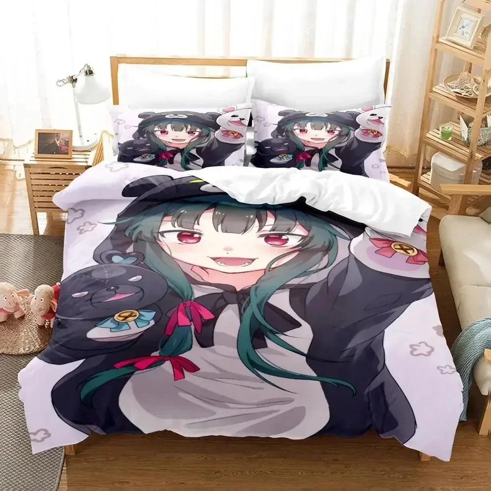 Anime Kuma Kuma Kuma Bear Printed Bed Set Duvet Cover Pillowcase Bedding Set Bed Linen Sheet Quilt Cover Full Queen King Size
Anime Kuma Kuma Kuma Bear Printed Bed Set Duvet Cover Pillowcase Bedding Set Bed Linen Sheet Quilt Cover Full Queen King Size