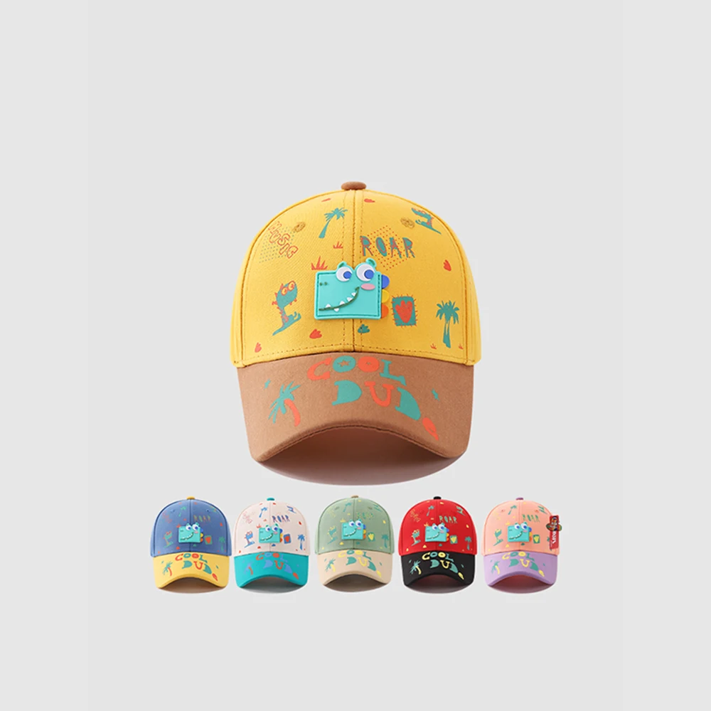 Children's Hats Spring New Cool Cartoon Baseball Caps For Boys And Girls Baby Casual Sunshade Peaked Cap
Children's Hats Spring New Cool Cartoon Baseball Caps For Boys And Girls Baby Casual Sunshade Peaked Cap