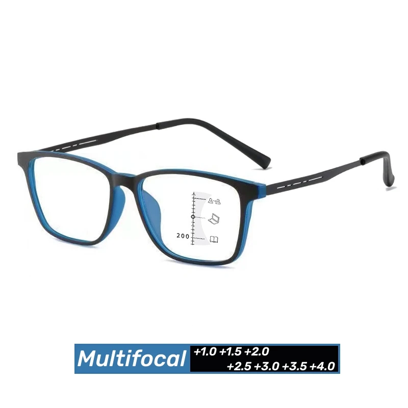Men's Ultralight Business Multifocal Reading Glasses Vintage Anti-blue Computer Eyeglasses Bifocal Eyewear Diopters +1.0 To +4.0
Men's Ultralight Business Multifocal Reading Glasses Vintage Anti-blue Computer Eyeglasses Bifocal Eyewear Diopters +1.0 To +4.0
