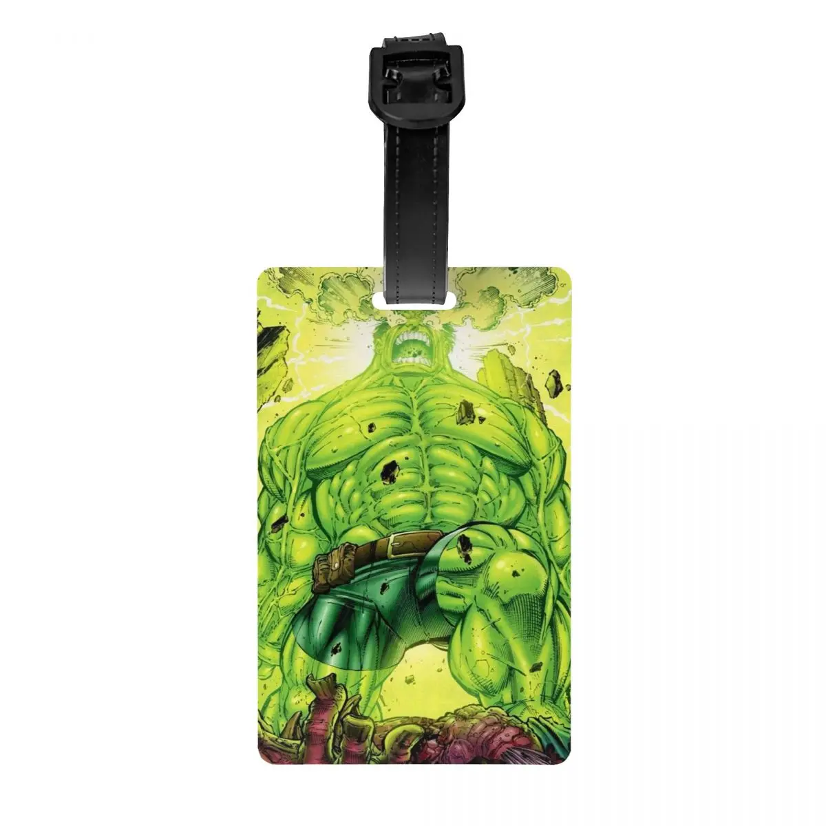 Пользовательский World Breaker Багажная бирка Hulk для чемоданов, конфиденциальная обложка, имя, удостоверение личности 
Пользовательский World Breaker Багажная бирка Hulk для чемоданов, конфиденциальная обложка, имя, удостоверение личности