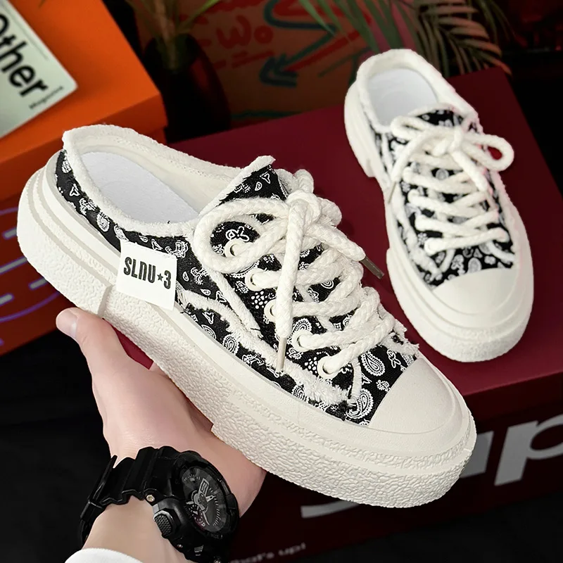 Men Casual Canvas Shoes Comfortable Versatile Lace-Up Flats Skateboard Shoes for Men Breathable Lightweight Fashion Sneakers Men
Men Casual Canvas Shoes Comfortable Versatile Lace-Up Flats Skateboard Shoes for Men Breathable Lightweight Fashion Sneakers Men