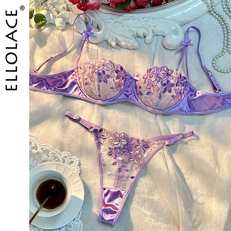 Ellolace Fancy Sexy Lingerie Floral Lace Delicate Underwear Fairy Ensemble Lingeries Luxury Embroidery Femmes Bilizna Set
Ellolace Fancy Sexy Lingerie Floral Lace Delicate Underwear Fairy Ensemble Lingeries Luxury Embroidery Femmes Bilizna Set