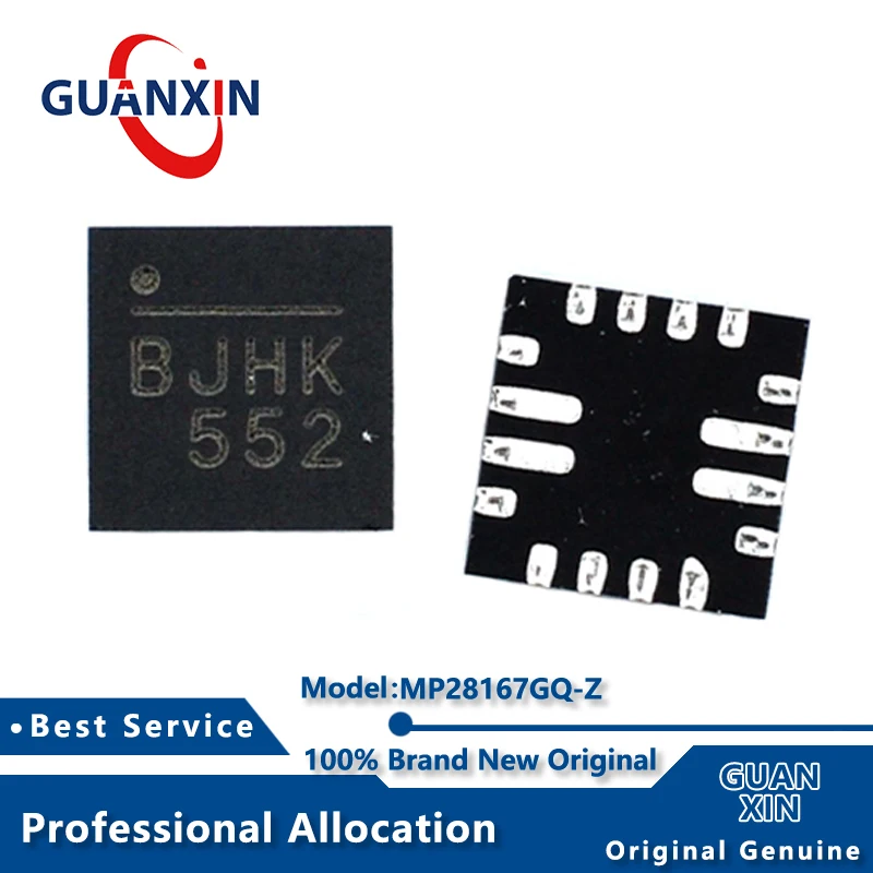 100% New electronics MP28167GQ-Z MP28167GQ-P MP28167GQ QFN-16 Marking BJH* MP28167
100% New electronics MP28167GQ-Z MP28167GQ-P MP28167GQ QFN-16 Marking BJH* MP28167