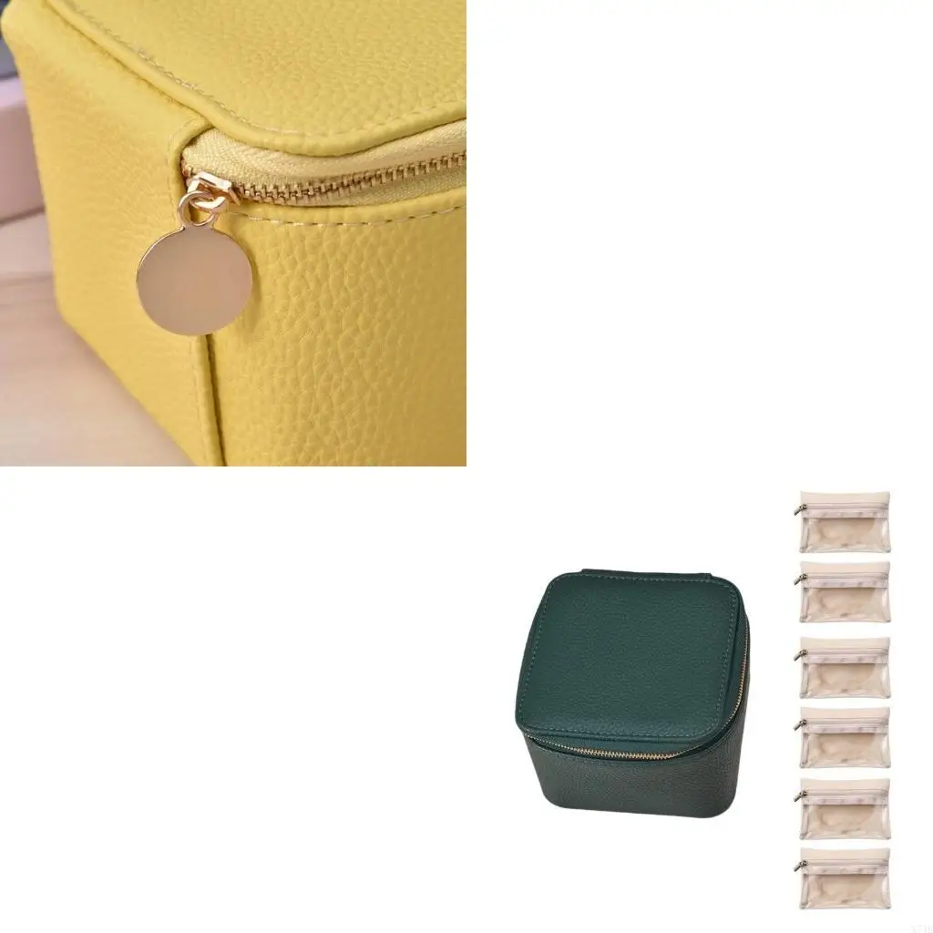 Compact Jewelry Storage Solution 6 Individual Pouches for Home Accessories
Compact Jewelry Storage Solution 6 Individual Pouches for Home Accessories